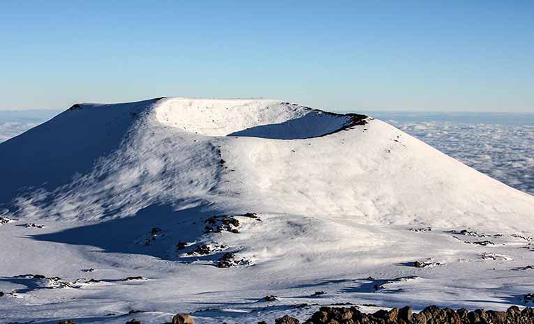 Dünyanın En Büyük Yanardağı Mauna Kea yanardağı